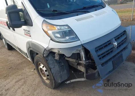 2014 Ram Promaster 2500 High Roof из США, поврежденный, VIN 3C6TRVCG0EE122954